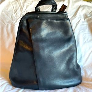Tignanello Triangular Mini Leather Backpack